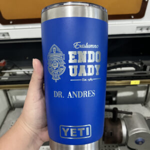 Vaso tipo Yeti 20 oz + Grabado Láser